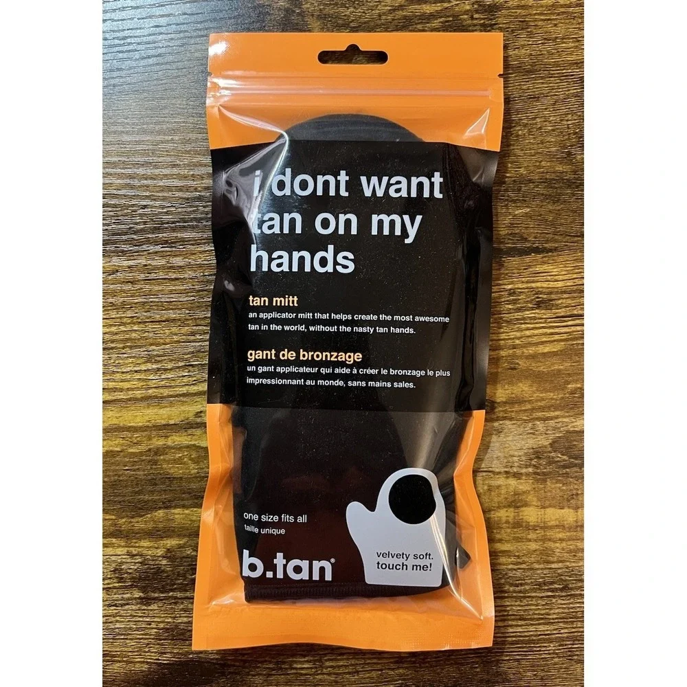 B.Tan I Don't Want Tan on My Hands Sunless Tan Mitt Self Tanning Mitt
